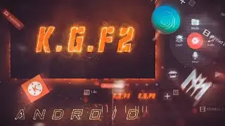 K.G.F Chapter 2 Title Animation Tutorial | Kinemaster Tutorial And Download Links
