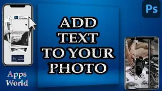 How To Add Text To Your Photo On Adobe Photoshop App