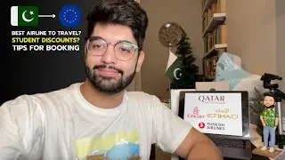 Best Airlines for Pakistani Students to Europe | Comparison of Qatar, Etihad, Emirates & Turkish