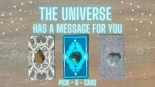 The Universe Has A Message For You - Pick a Tarot Card/Crystal🔮✨