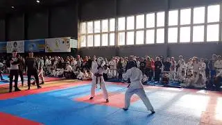 Киев чемпионат Украины по рукопашному бою. Поединки - Женя Куделя