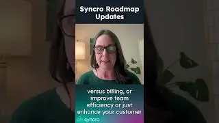 Syncro Roadmap Updates   Vertical