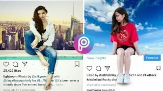PicsArt 3D Instagram Frame Effect Photo Editing | 3D Photo Editing Tutorial | MX Munna Pro |