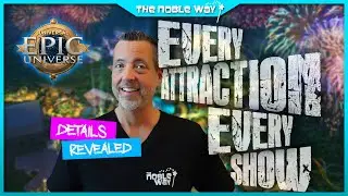 Epic Universe Every Attraction, Ride, & Show | Details & Breakdown | Universal Orlando Resort