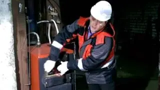 Пиролиз в котле, испытания, третья серия - уголь.
