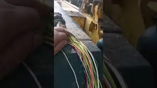 Грейдер ДЗ 122 замена и изготовление электропроводки #автоэлектрик #спецтехника #SergeevServisYug