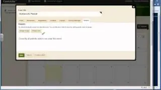 Schoolwires Website Editor: Calendar Page