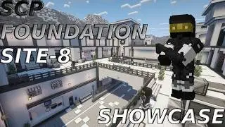 SCP Foundation Site-8 / Minecraft 1.20.1 SCP: Facility Mod map showcase 💀📓🚔
