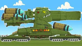 Flank Breakthrough Defense of the USSR - Cartoons about tanks