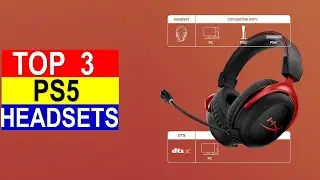 ✅Top 3 PS5 Gaming Headsets for Every Budget 2024 Reviews 