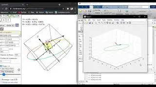 Triedro De Frenet en Calcplot3D y MATLAB