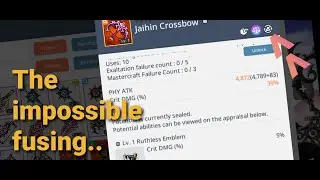MapleStory M - Impossible mythic emblem.. Unexpected fuse..