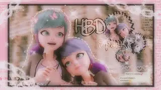 ►Musical cutting - HBD Sparkle!!!