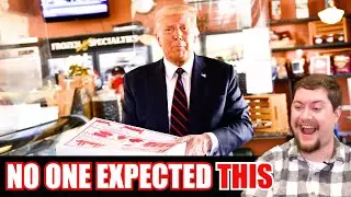 Trump walks into pizza parlor, what happens next is unbelievable