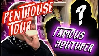 Famous Youtuber Million Dollar Penthouse Tour!