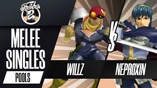 Willz vs. Neproxin - Melee Singles Pools - Fete 2