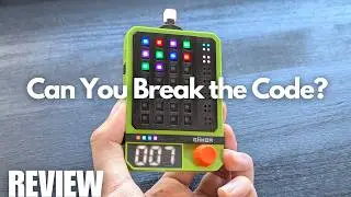 REVIEW: Giiker Super Decoder - Retro Code Breaking Puzzle Handheld Console - Mastermind 2.0 Game