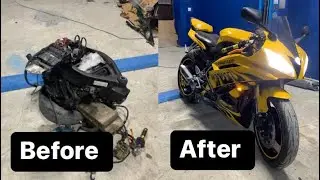 Rebuilding Yamaha r6. Обслуживание.