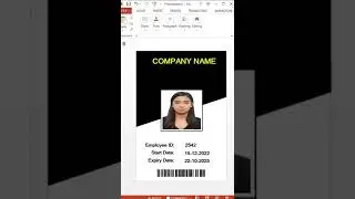 Power Point: Employee ID Card Design | Muabi Design
