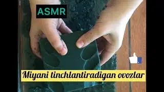 ASMR. gubka va shitirlash ovozlari.