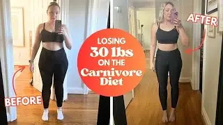 The Carnivore Diet: My 30lbs Weight Loss Journey | PCOS Weight Loss | Laura-Lee