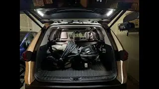 Toyota Grand Highlander Rear Hatch Cargo Lamps installation