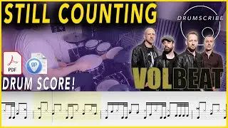 Still Counting - Volbeat | DRUM SCORE Sheet Music | 