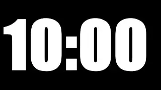 10 MINUTE TIMER | LOUD ALARM  ⏰
