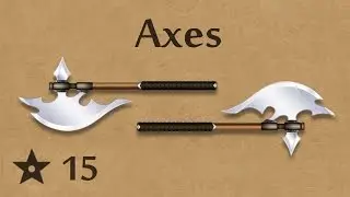 Shadow Fight 2 - AXES- Weapon Test