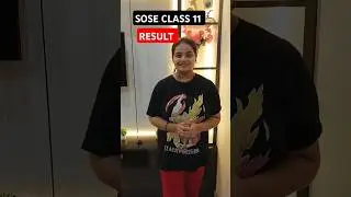 SOSE CLASS 11 RESULT 2024 #sose #soseclass11 #soseresult #soseclasses #yoneek #soseyoneek #asose