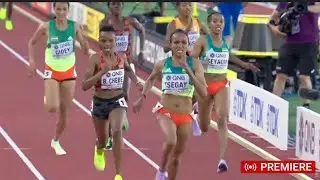 Gudaf Tsegay wins Gold Medal in Women’s 5000m Final! World Championships Oregon 2022