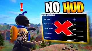Fortnite But NO *HUD*