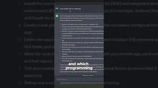 This is how you write code with AI ChatGPT. #chatgpt #shorts #code #programming #learning