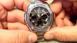 SYNCHRONIZED the time between analog & digital on G-SHOCK GSTS110D