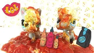 LPS: Eat It or Wear It Challenge! (With Ricky & Selena)