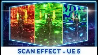 UE5  Advanced Scan Effect Secrets!