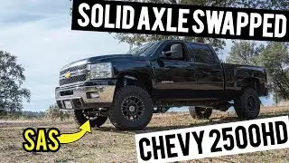Chevy 2500 with Our Solid Axle Kit (Solid Axle Sunday!)