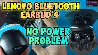 LENOVO BLUETOOTH EARBUD'S NO POWER HOW TO EASY REPAIR & DISASSEMBLY