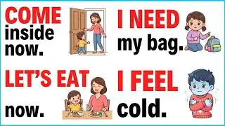 Useful English Sentences for Everyday Life | Beginner Speaking Practice