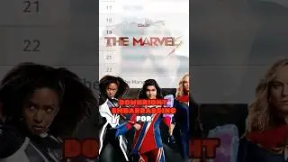 #TheMarvels The Lowest GROSSING #mcu film in HISTORY #movienews #marvelstudios #marvel