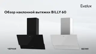 Обзор вытяжки Evelux BILLY 60 WG,  BILLY 60 BG