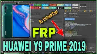 Frp Huawei Y9 Prime 2019 By UnlockTool | Bypass frp HUAWEI