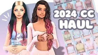 2024 BEST MAXIS MATCH CC HAUL!! + Links😍 | The Sims 4