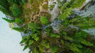 Kicking Horse River Rafting in Golden, BC - Drone Footage