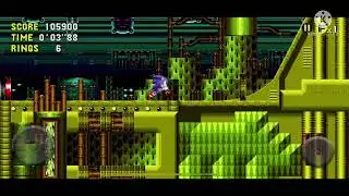 Sonic CD Quartz Quadrant walkthrough