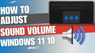 How to adjust sound volume with three finger gesture from touchpad on windows 11 10