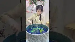 How to make Chinese hand-painted fans #painting #art #diy #Chinese culture #artist