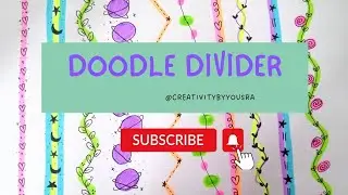 Doodle Dividers / Doodle Border Ideas