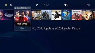 Tester PES 2018 Update 2026 PS4 Hen (Jailbreak)