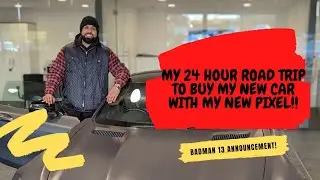 MY 24 HOUR ROAD TRIP TO BUY MY NEW SUPERCAR WITH MY PIXEL!! (BADMAN 13 ANNOUNCEMENT)